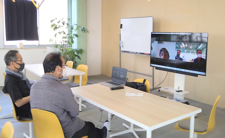 モニターの様子